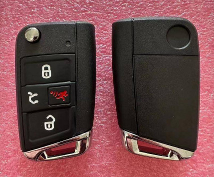 شراء 315 ميجا هرتز 3 + 1 زر NBGFS12P01 5G0959752BE مفتاح قلاب بدون مفتاح لشركة فولكس فاجن GTI Golf التصنيع عبر الإنترنت
