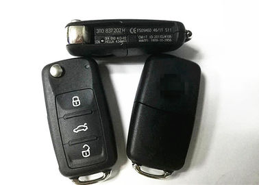 شراء 3T0 837 202 H مفتاح السيارة البعيد 433 MHZ 3 BUTTON Skoda Remote Key التصنيع عبر الإنترنت