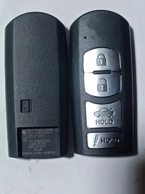 جودة  315 Mhz  4 Button 49 Chip WAZSKE13D02 Smart Key For Mazda CX-5 With Power Liftgate مصنع