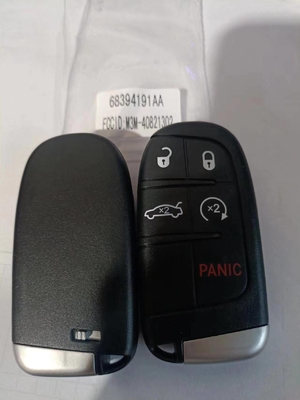 شراء 4+1 زر M3M-40821302 4A رقاقة 433.92MHz 68394191AA مفتاح سيارة بدون مفتاح عن بعد لـ Chrysler 200 300 التصنيع عبر الإنترنت