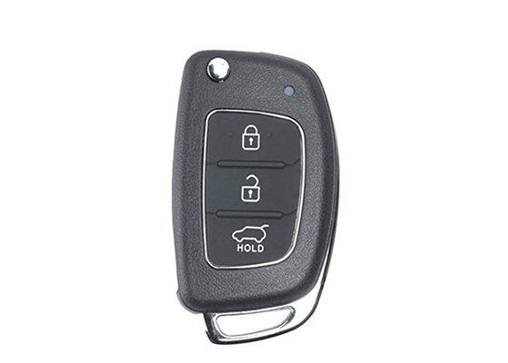 شراء رقاقة 4D60 80BIT Hyundai Flip Remote Key Fob 3 Button 433 Mhz online manufacture