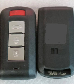 315 ميجا هرتز 3 + 1 زر OUC003M 47 رقاقة المفتاح الذكي لميتسوبيشي ميراج G4