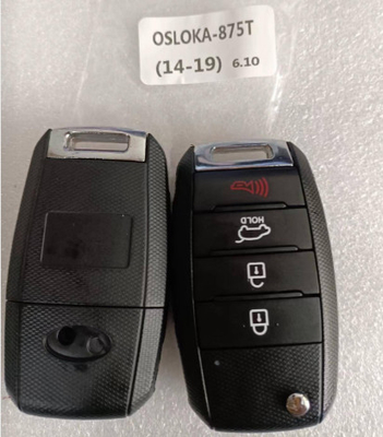 433MHz 3+1 زر 95430-B2100 OSLOKA-875T بدون رقاقة مفتاح عن بعد لـ KIA Soul 2014-2019