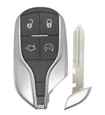 433Mhz 4 زر M3N-7393490 46 رقاقة ذكية مفتاح بدون مفتاح لمزاراتي جيبلي Quattrorte