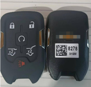 315 ميغاهرتز 5 + 1 زر 46 رقاقة HYQ1AA 13508278 مفتاح ذكي لشفروليه تاهو سوبوربان