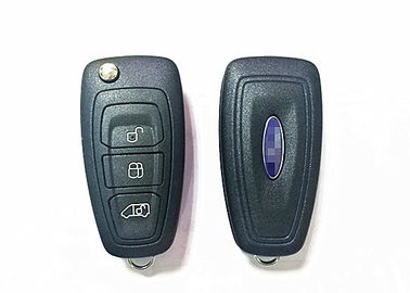 3 زر فورد ترانسيت مفتاح فوب أسود اللون BK2T 15K601 أس فورد الذكية مفتاح