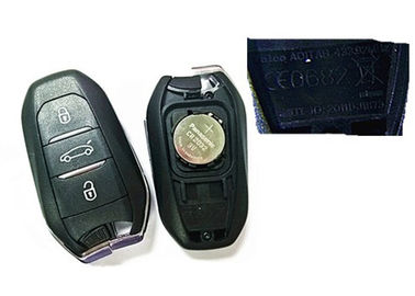 CE0682 بدون مفتاح فوب / بيجو مفتاح بعيد 2011DJ1873 433 ميجا هرتز مع شفرة فاليو A01TAB