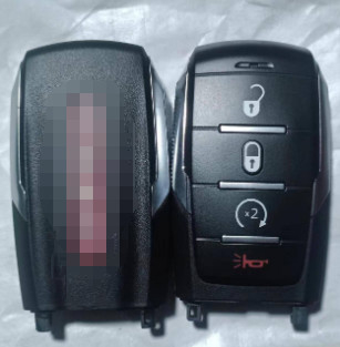 433 ميغاهرتز OHT-4882056 3 + 1 زر 68291691AD 4A شريحة مفتاح ذكي لدودج رام 1500 بيكاب
