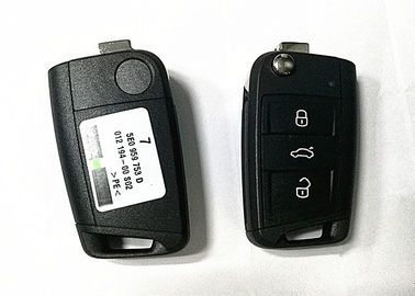 PN 5E0959753D 433 ميجا هرتز رقاقة معرف 48 سكودا MK7 مفتاح بعيد مع بطارية CR2032
