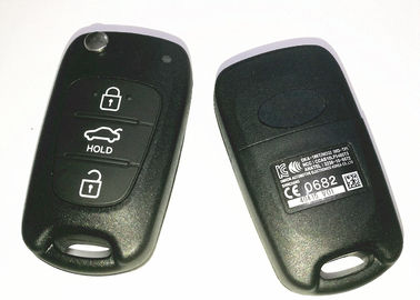 أسود مفتاح سيارة هيونداي OKA-186T / NO32 MD-TP مع 46 رقاقة PCF7936