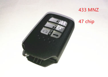 أسود 4 زر هوندا مفتاح بعيد Fob72147-TEX-Z01 433 ميجا هرتز معرف 47 رقاقة
