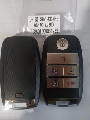 6 أزرار مفتاح دخول سيارة كيا بدون مفتاح مع رقاقة ID47 95440-A9300 مفتاح بدون مفتاح الذهاب 433MHz مفتاح عن بعد لـ 2015-2020 كيا سيدونا
