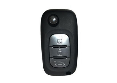 البلاستيك 3 زر سيتروين DS سيارة فليب مفتاح AK016023 433 ميجا هرتز الأسود OEM